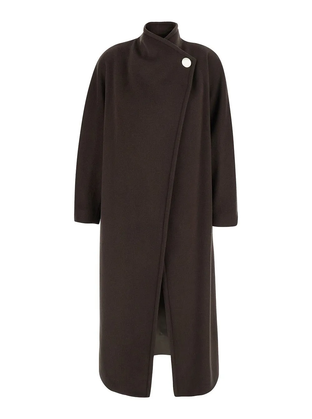 Rame Funnel Neck Buttoned Coat