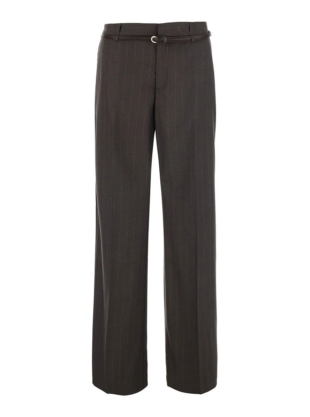 Rame Pinstripe Straight-Leg Pants