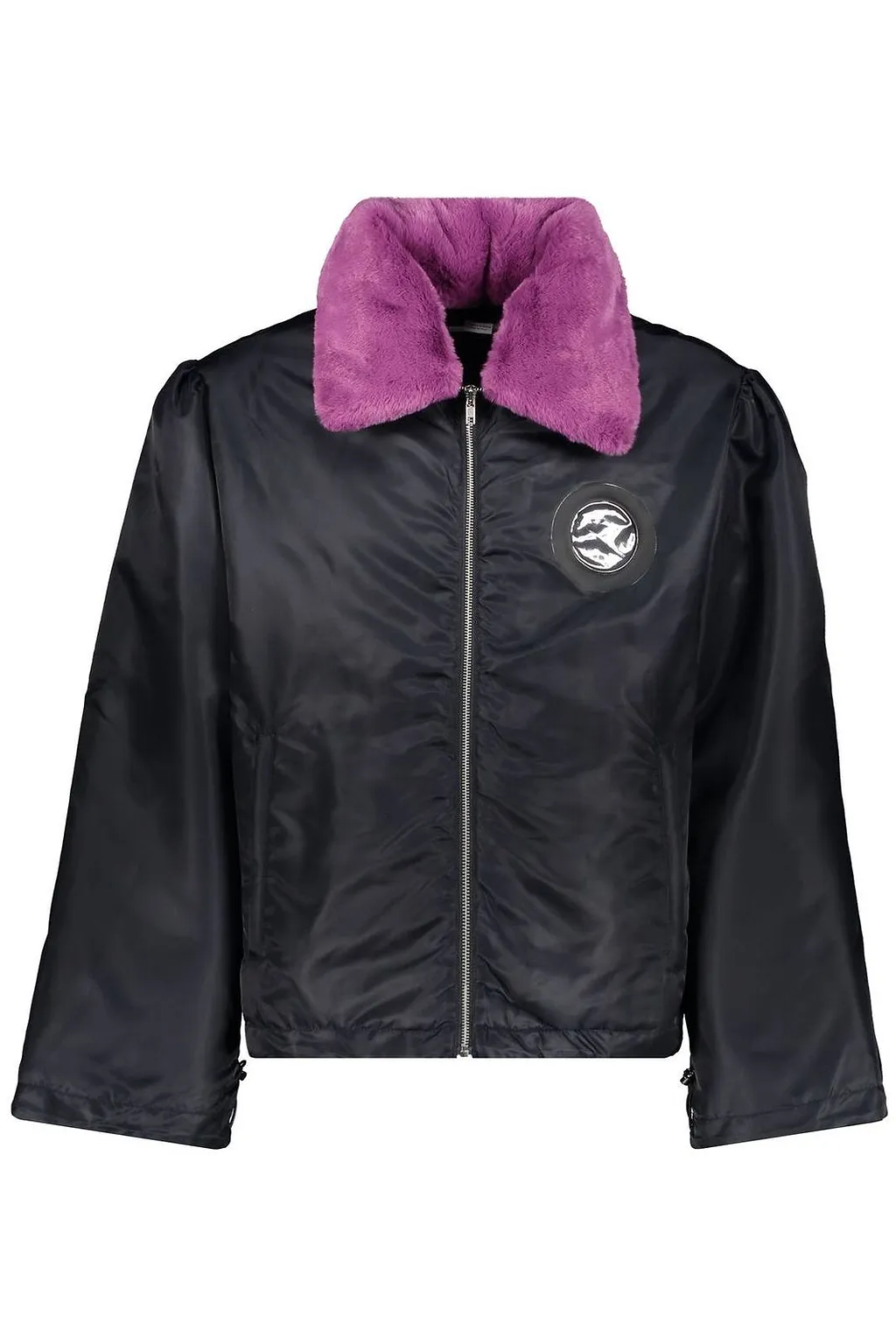 Random Identities Removable Collar Zip Jacket