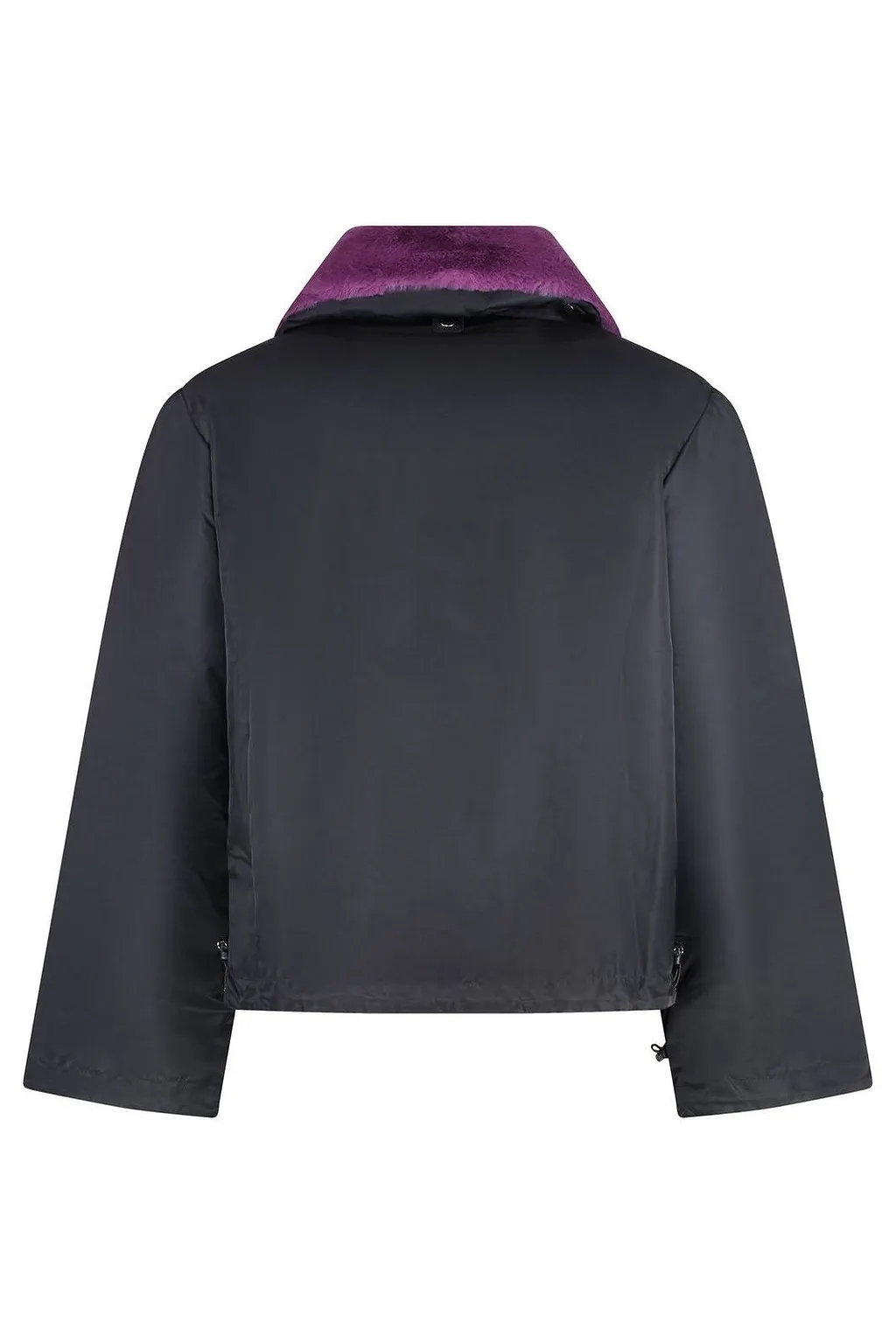 Random Identities Removable Collar Zip Jacket