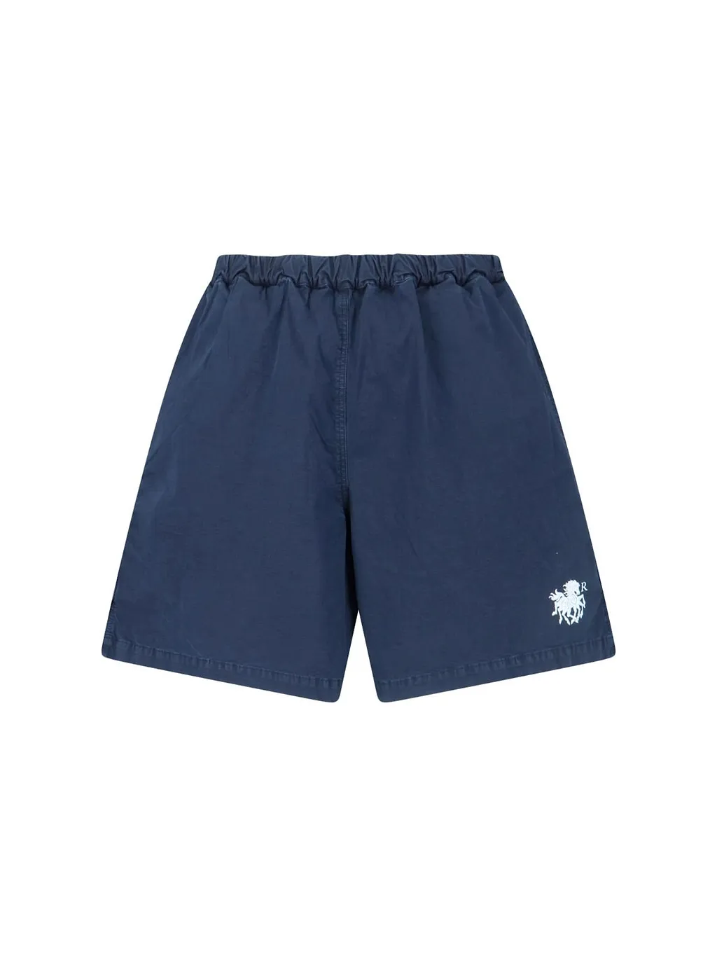 Ranra Elastic-Waist Logo Shorts