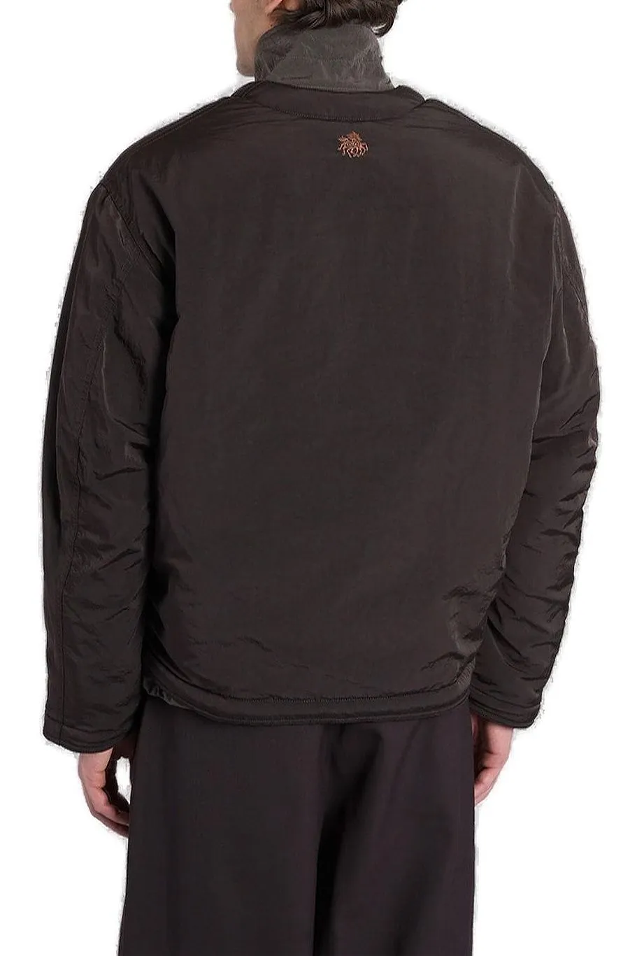 Ranra Logo Embroidery Zip Up Jacket