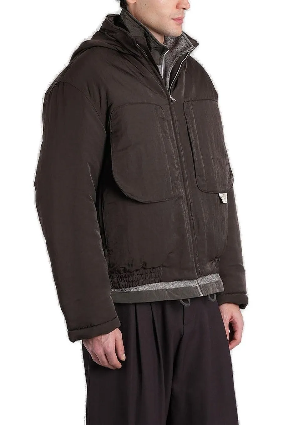 Ranra Hooded Zip-Up Jacket