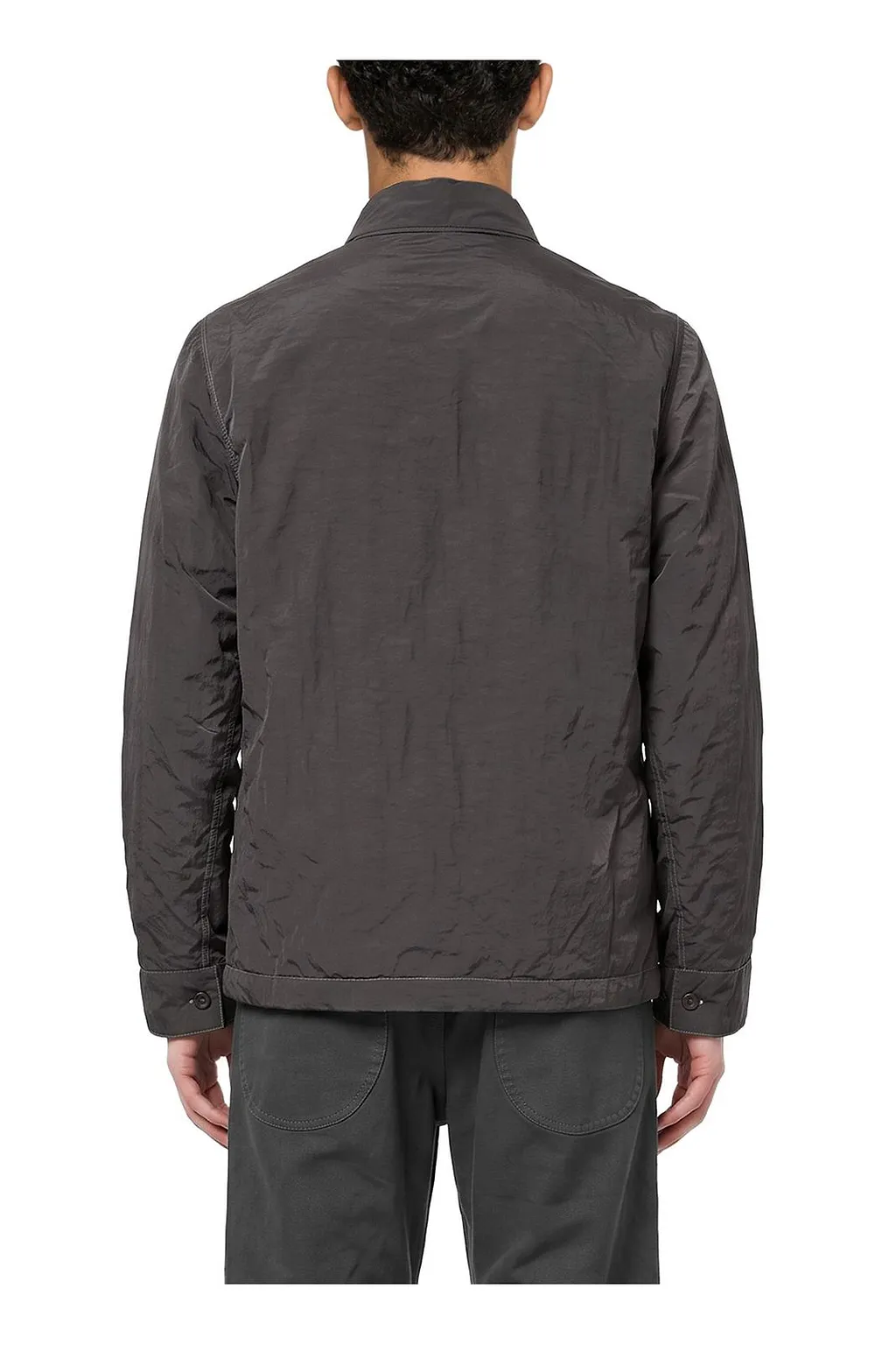Ranra High Neck Crinkled Jacket