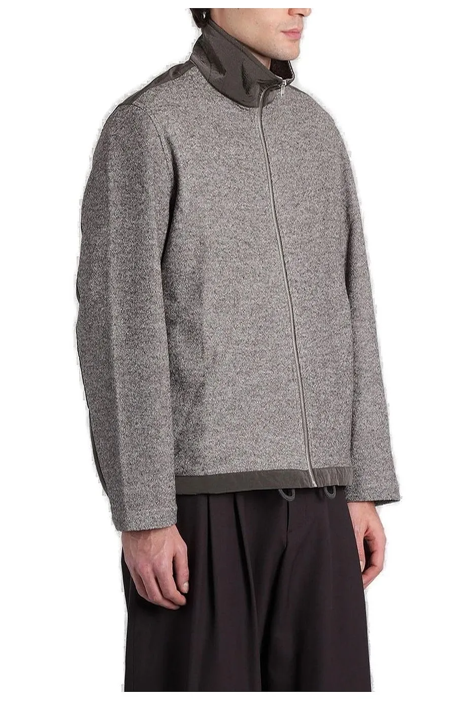 Ranra Long Sleeve Zip-Up Sweatshirt