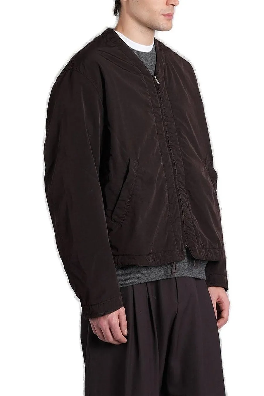 Ranra Zipped Drawstring Jacket
