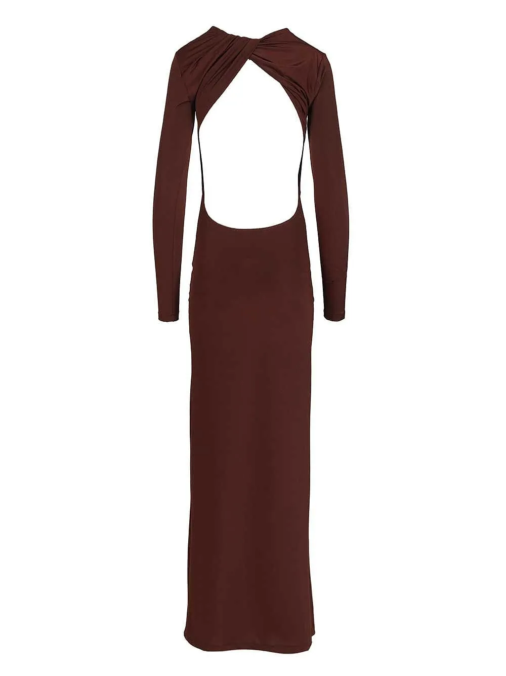 Raquel Diniz Carolyne Open Back Long Dress