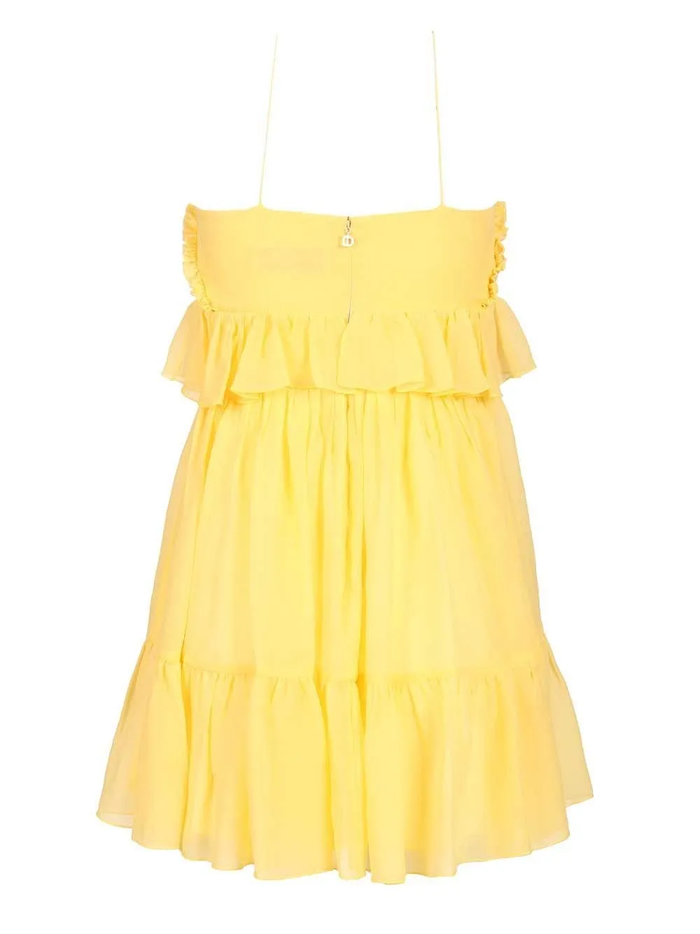 Raquel Diniz Lory Ruffled Short Dress