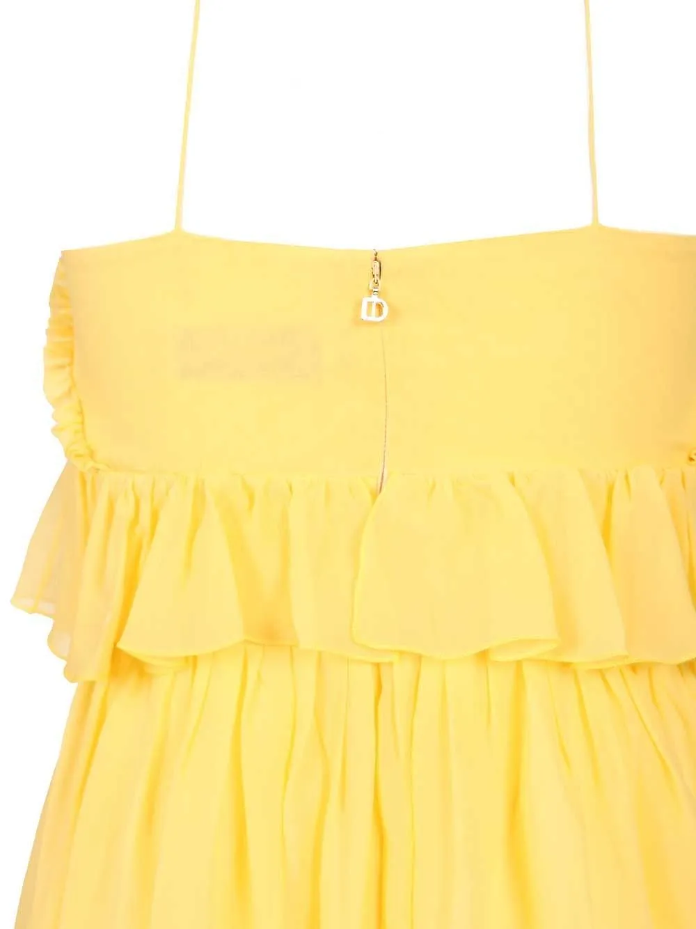 Raquel Diniz Lory Ruffled Short Dress