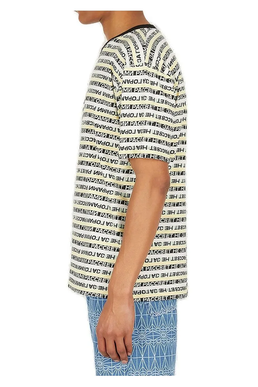 Rassvet Logo Striped Jacquard Tee