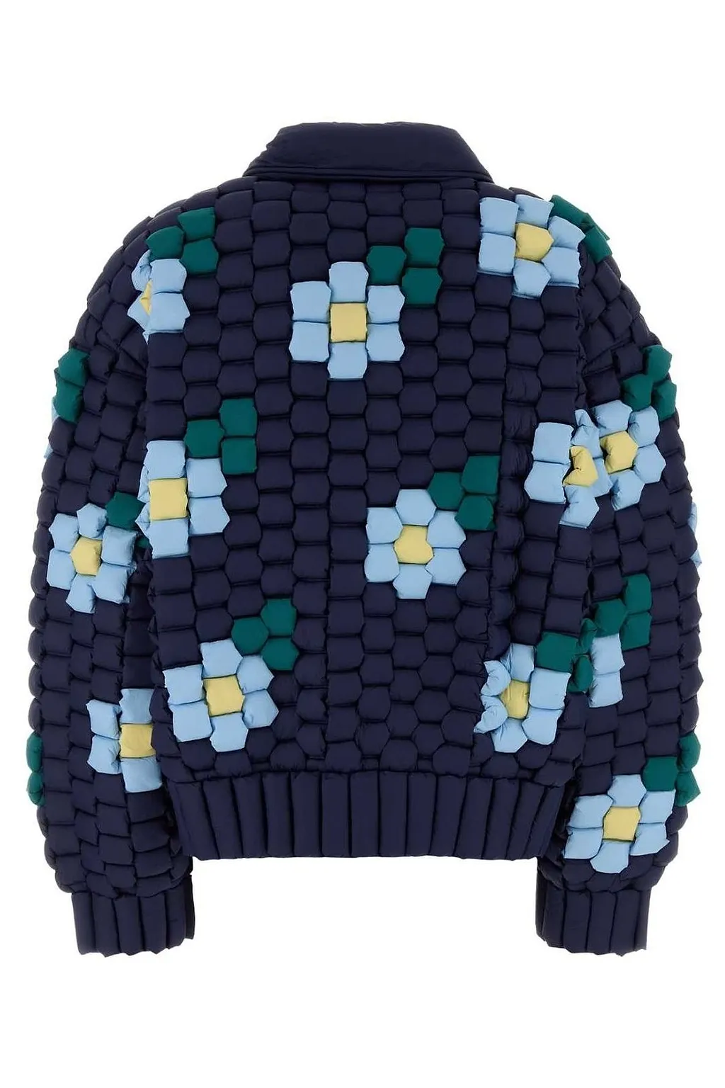 Raxxy Floral Motif Padded Jacket