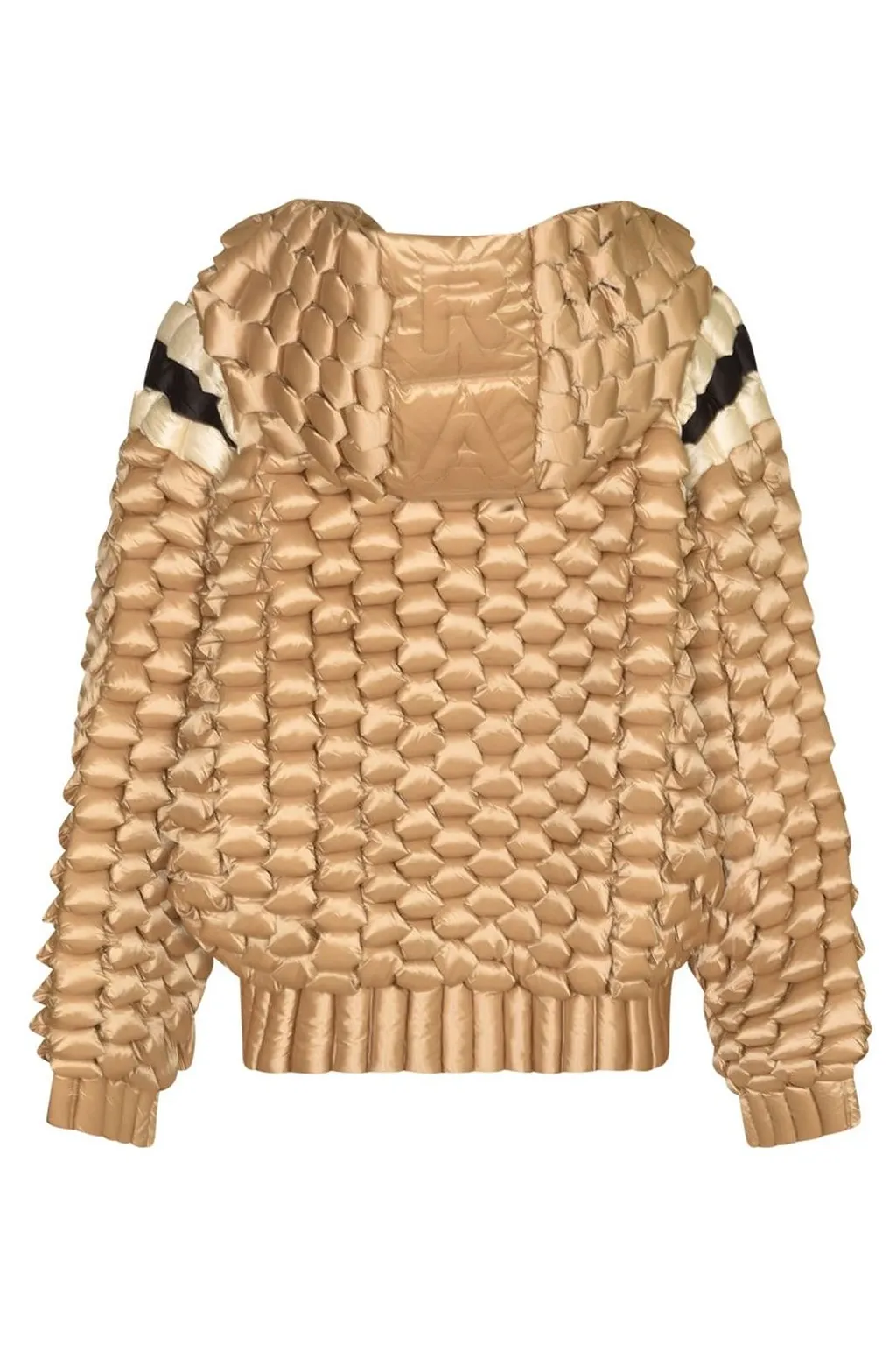 Raxxy Quilted Chevron Hooded Jacket