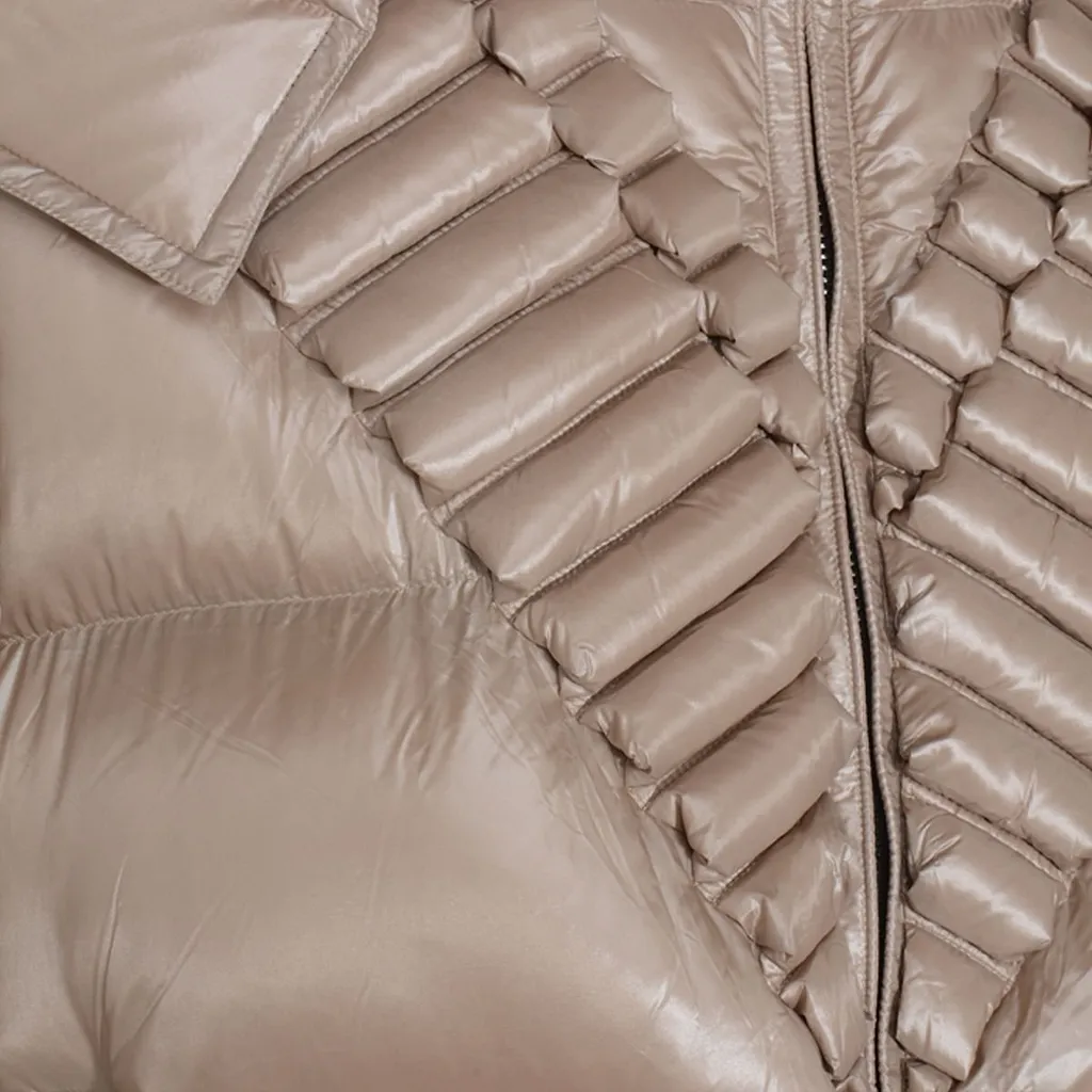Raxxy Zip-Up Hooded Puffer Jacket