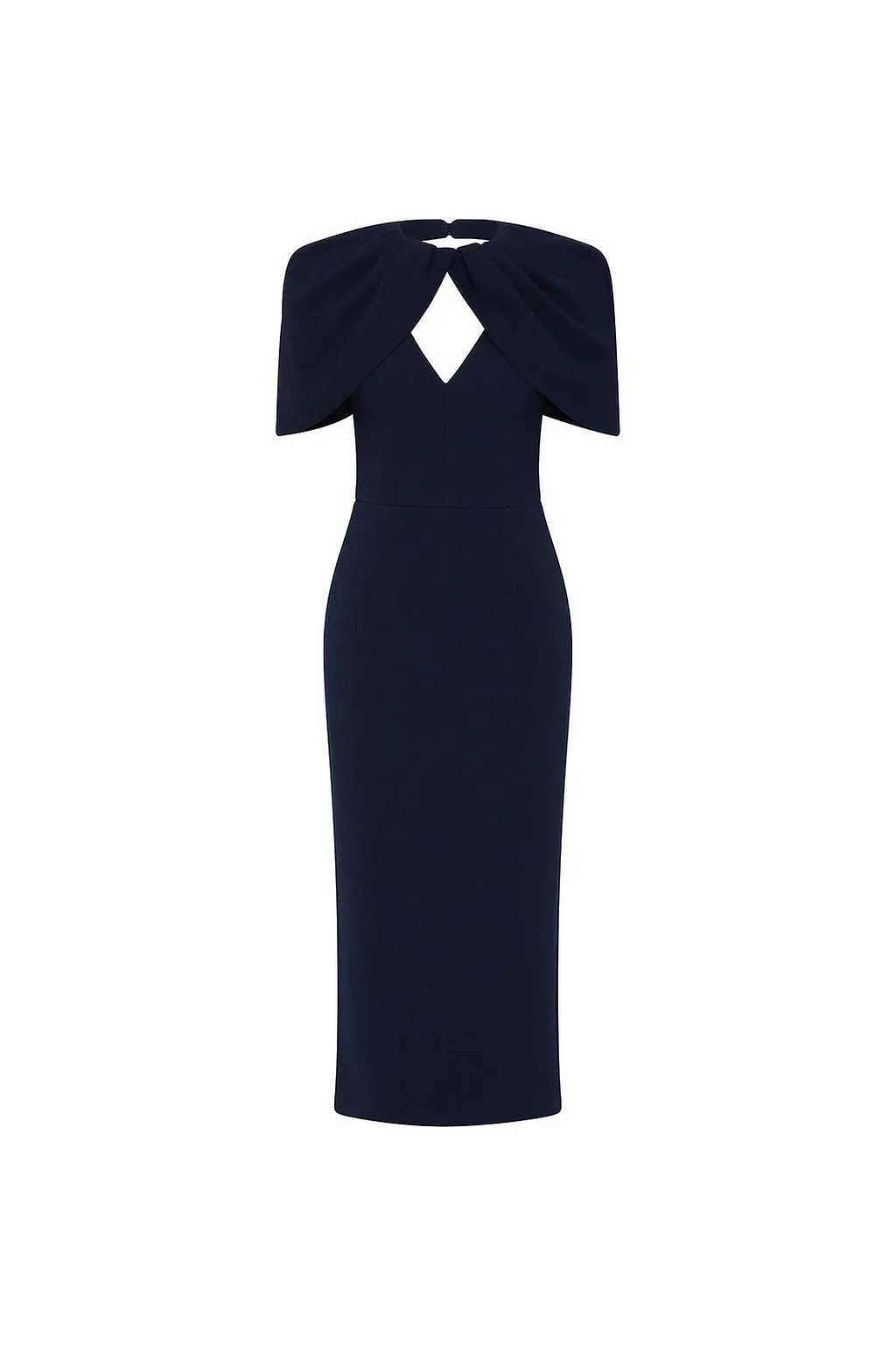Rebecca Vallance Xena Cape Midi Dress