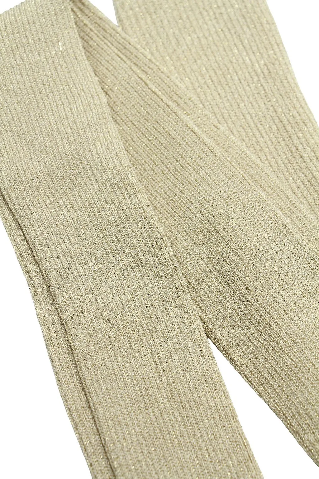 Red Valentino Lurex Over-The-Knee Socks