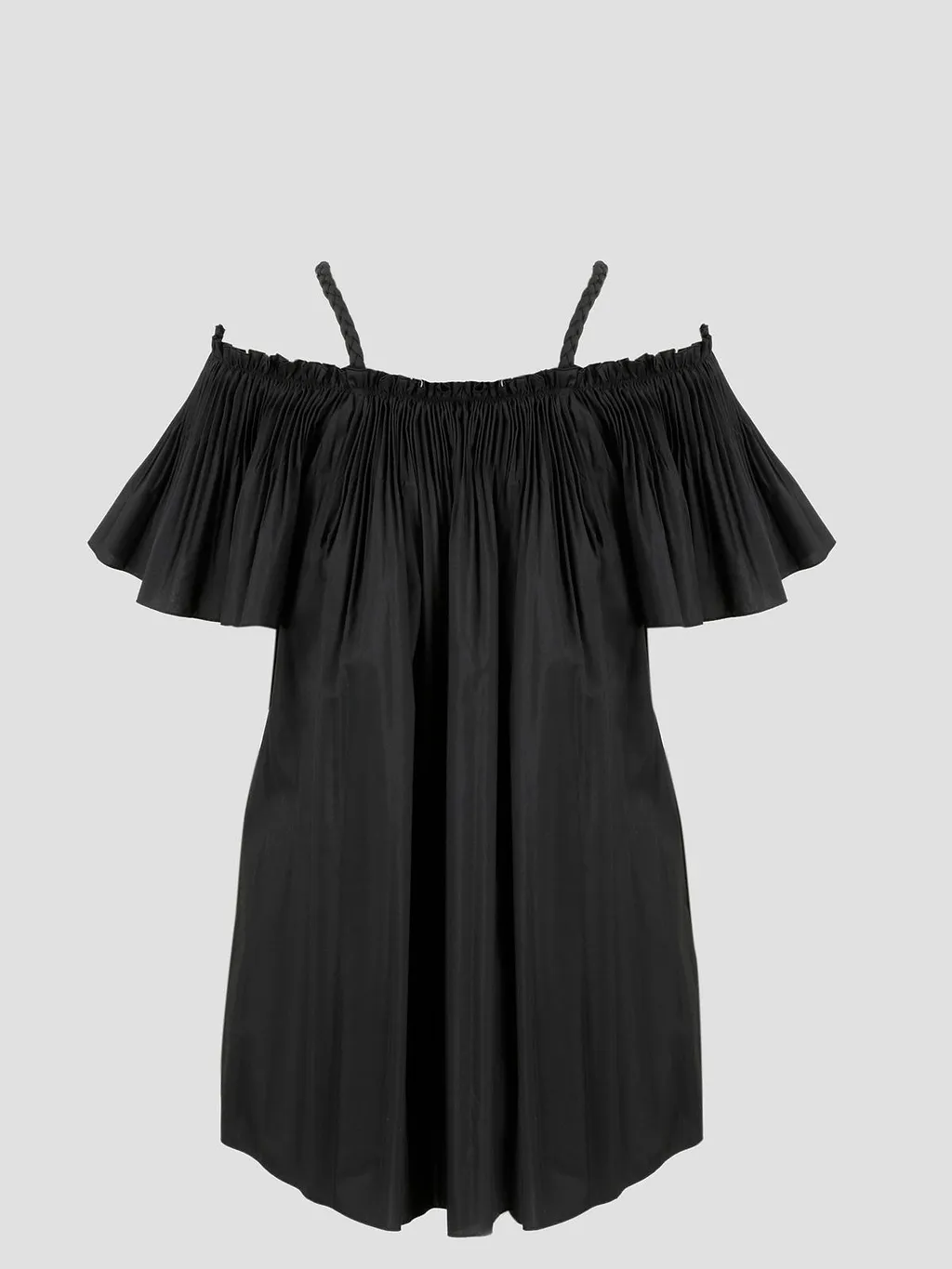 Redvalentino Pleated Strapped Top