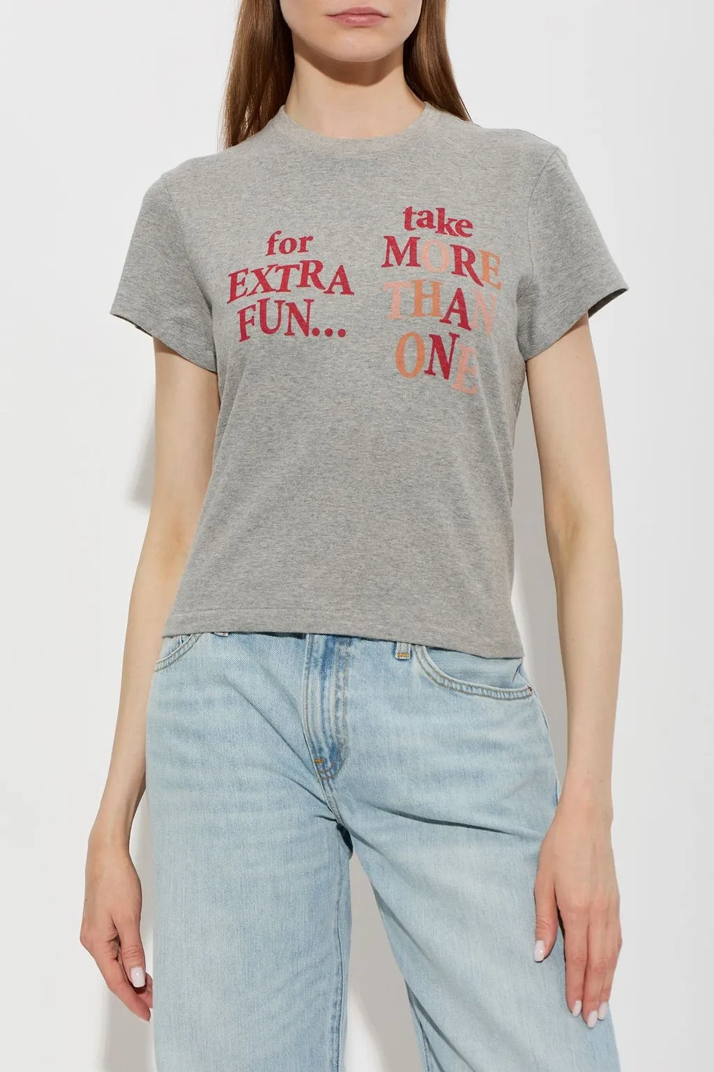Re/Done 1950S Boxy Graphic T-Shirt