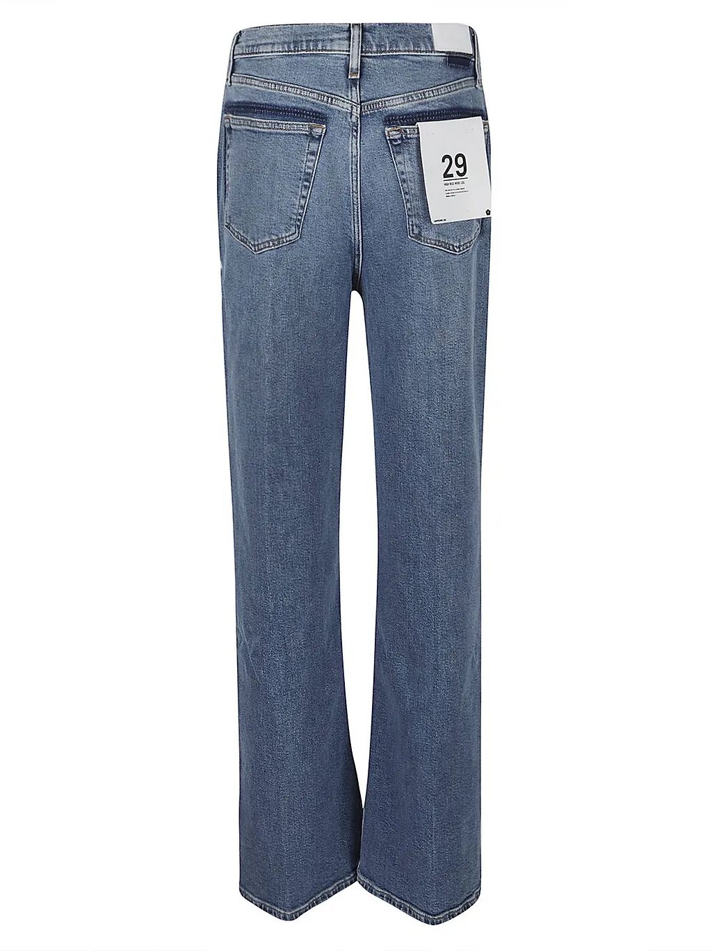 Re/Done High Rise Wide-Leg Jeans