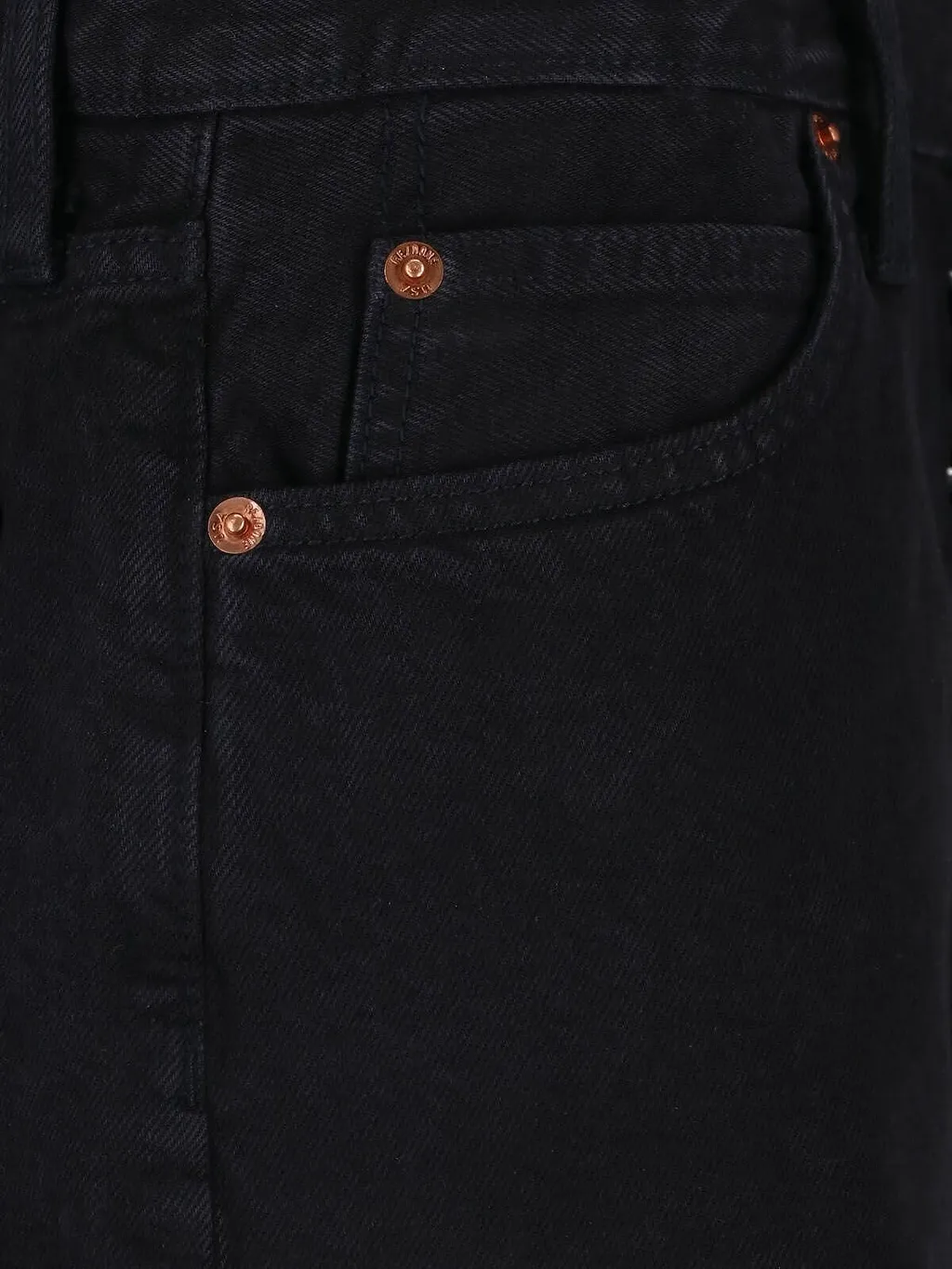 Re/Done Raw-Hem Denim Shorts