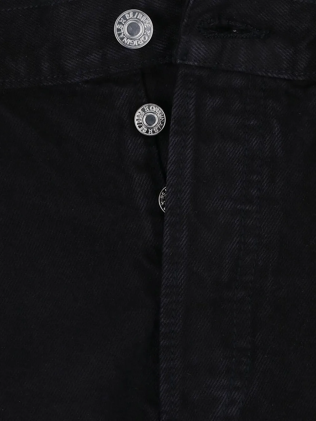 Re/Done Raw-Hem Denim Shorts