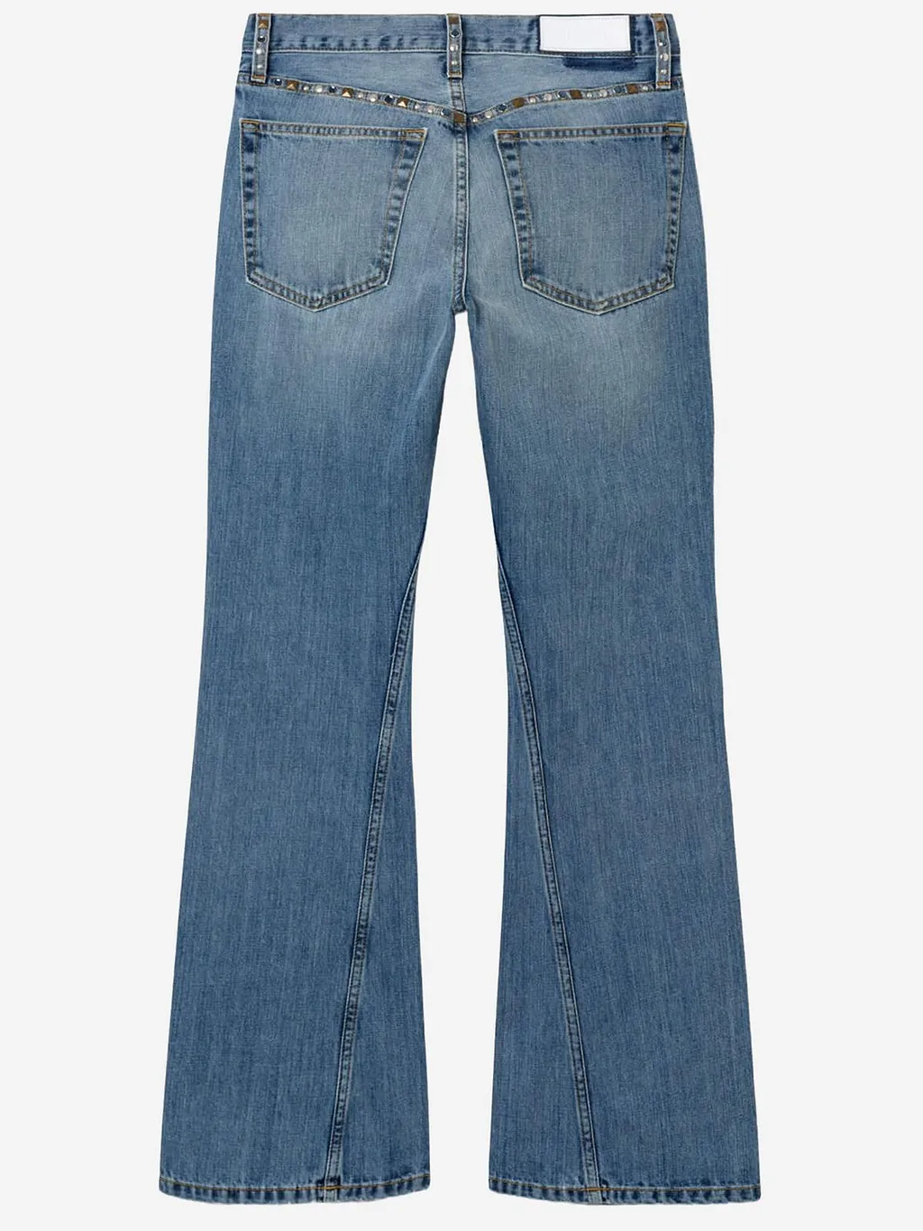 Re/Done Studded Bootcut Jeans