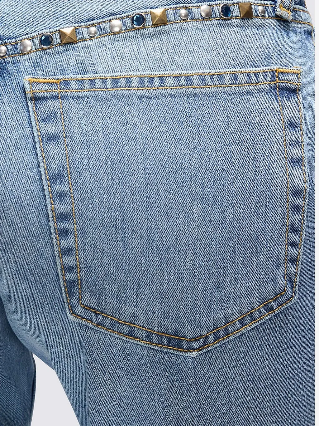 Re/Done Studded Bootcut Jeans