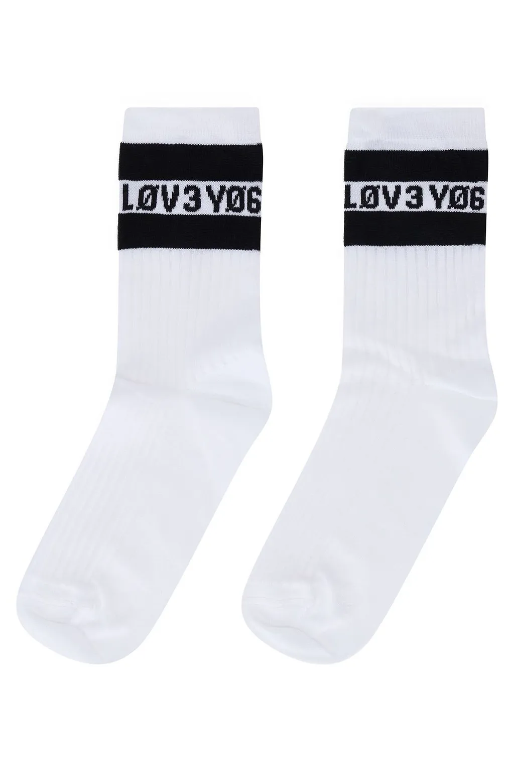 Redvalentino Contrast Trim Knitted Socks