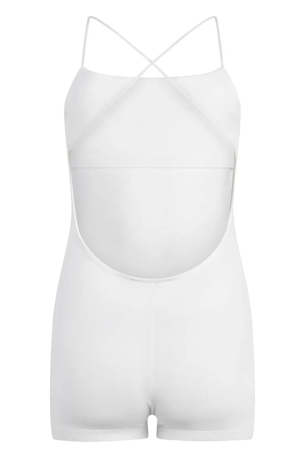 Redvalentino Crisscross Strap Lightweight Jumpsuit