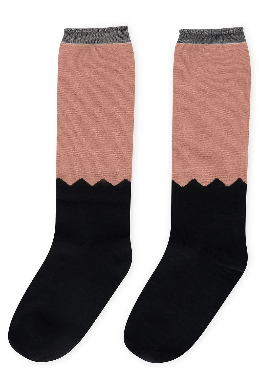 Redvalentino Color-Blocked Knitted Socks
