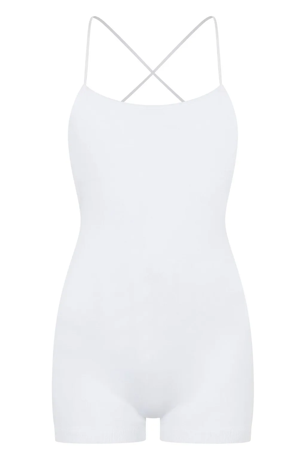 Redvalentino Crisscross Strap Sleeveless Jumpsuit