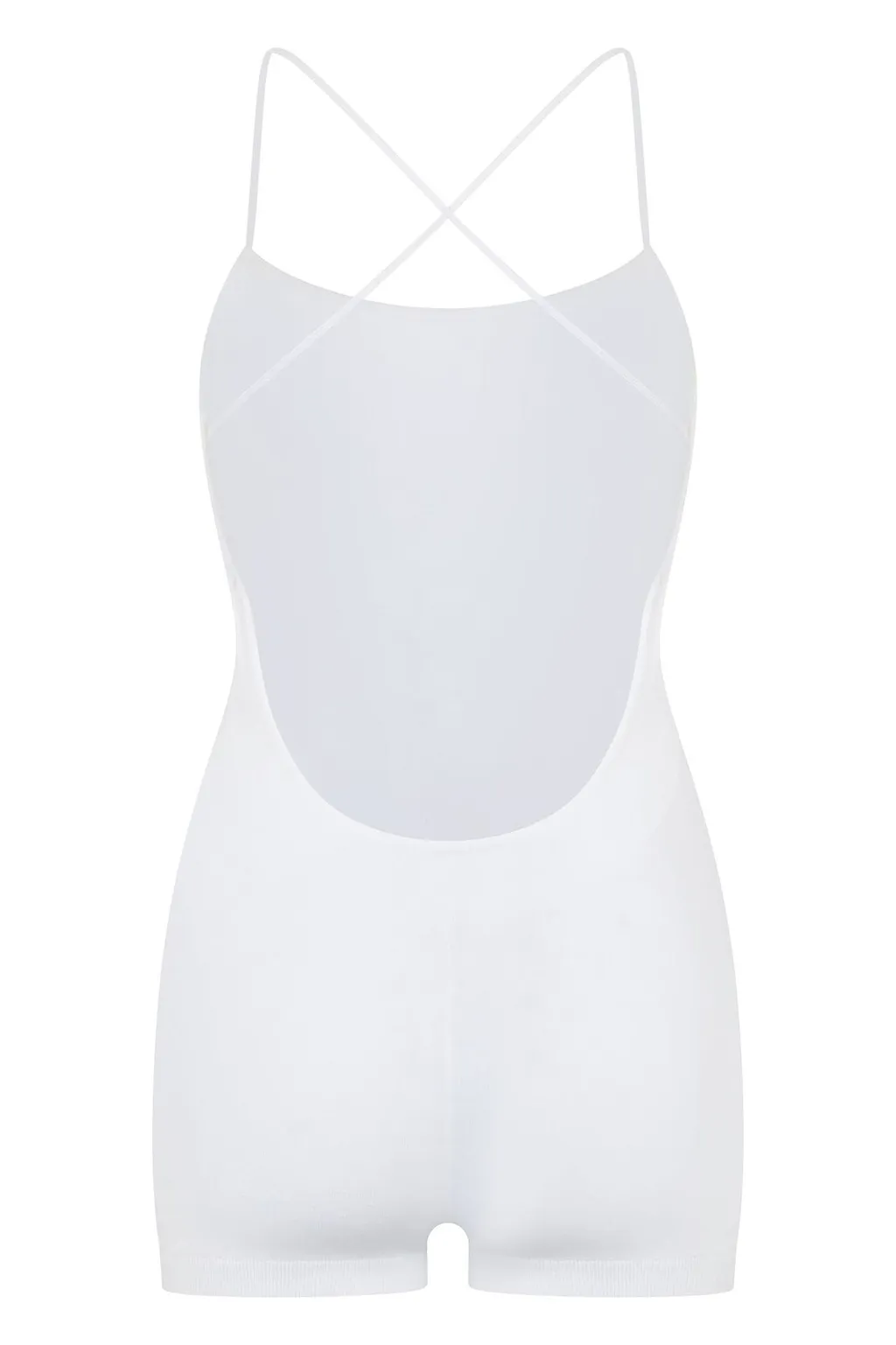 Redvalentino Crisscross Strap Sleeveless Jumpsuit