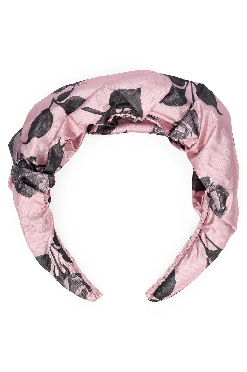 Redvalentino Floral-Printed Padded Headband