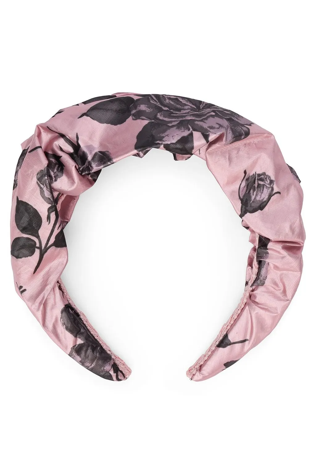 Redvalentino Floral-Printed Padded Headband