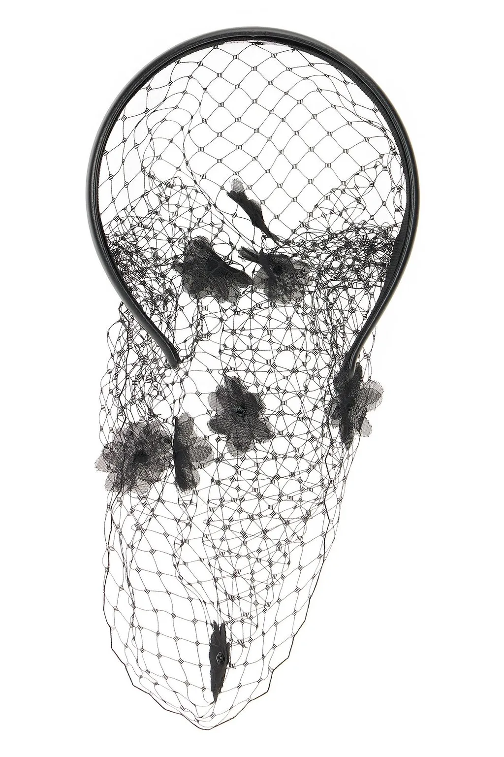 Redvalentino Flower Plaque Headband