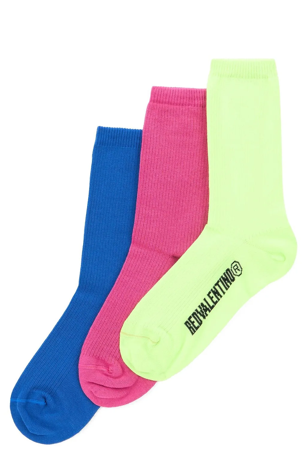 Redvalentino Logo Intarsia Knitted Socks