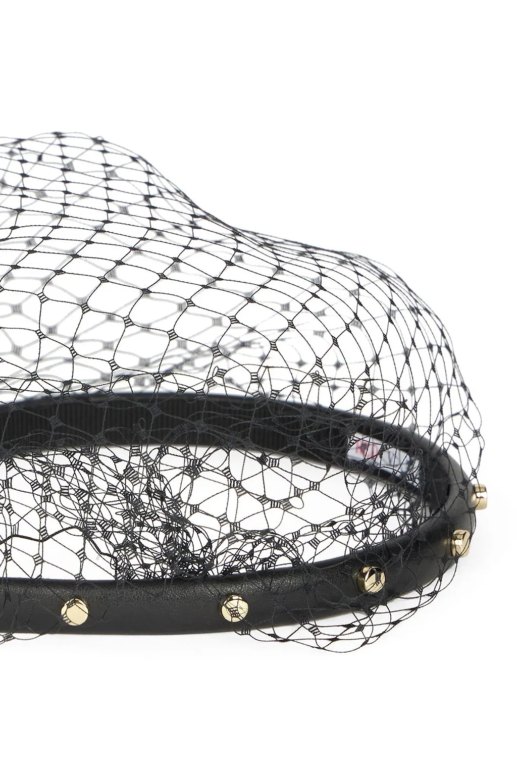Redvalentino Meshed Embellished Headband