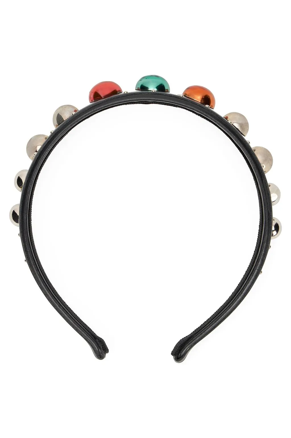 Redvalentino Round Stud-Embellished Headband