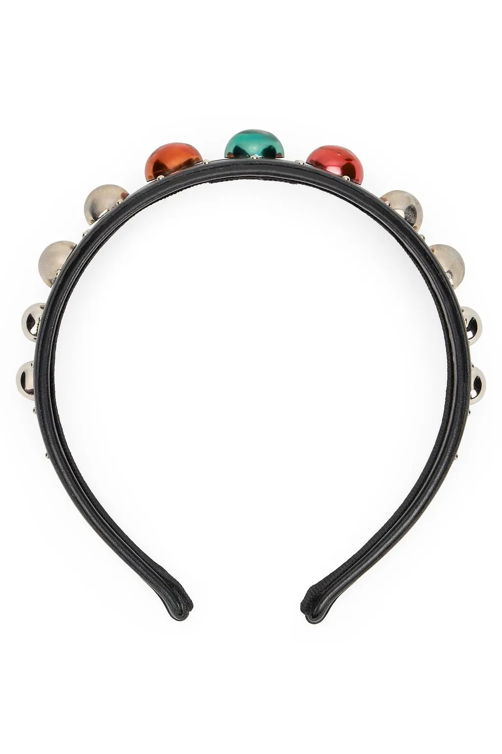 Redvalentino Round Stud-Embellished Headband