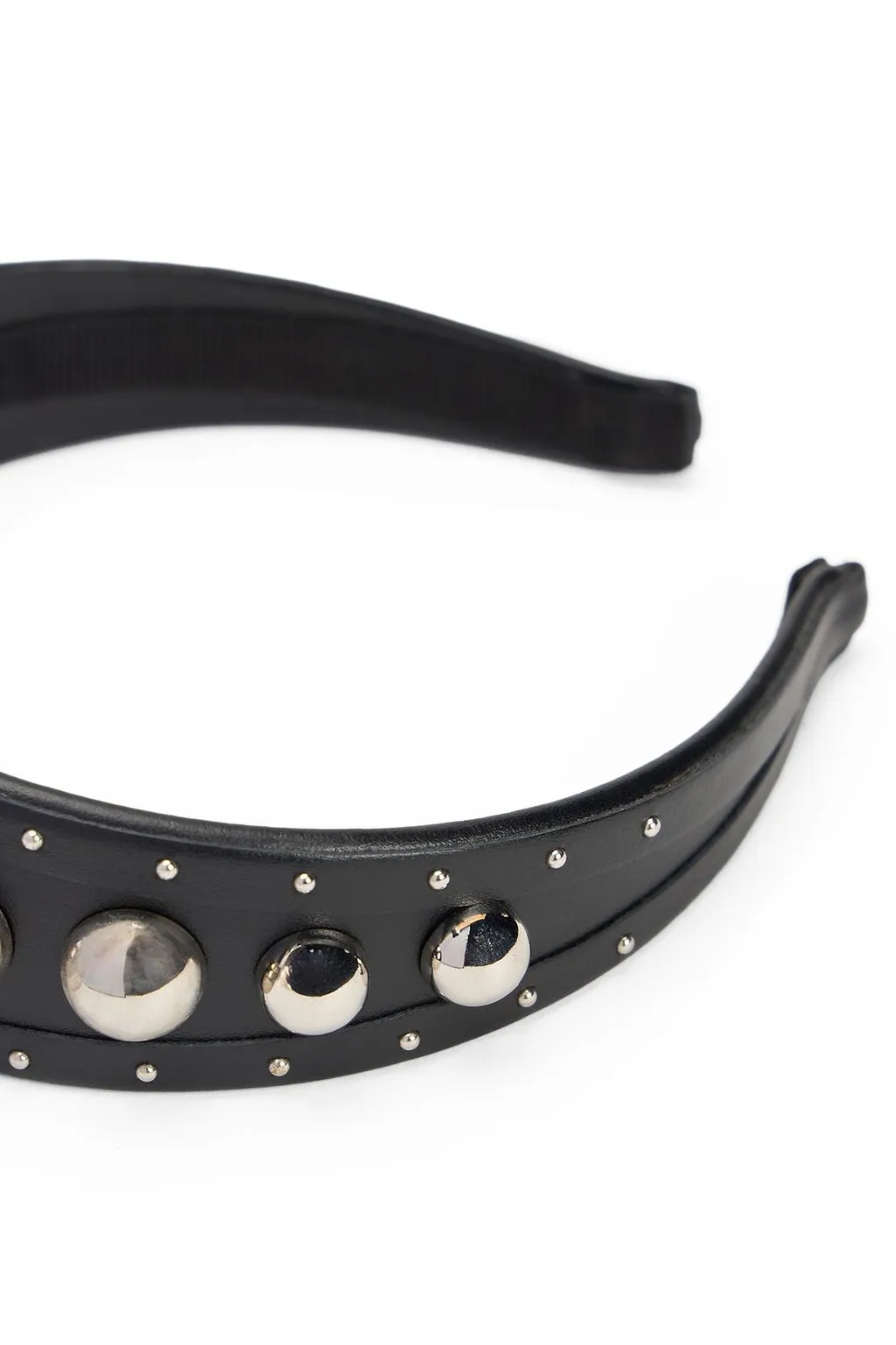 Redvalentino Round Stud-Embellished Headband
