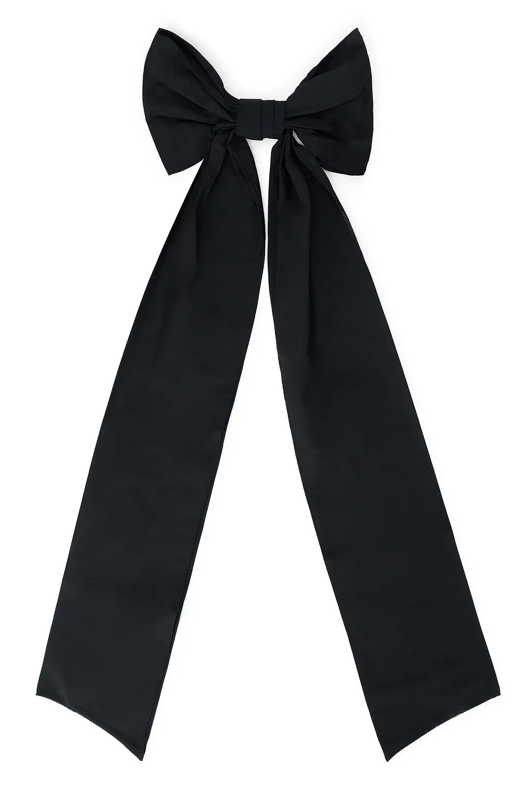 Redvalentino Satin Bow Hair Clip