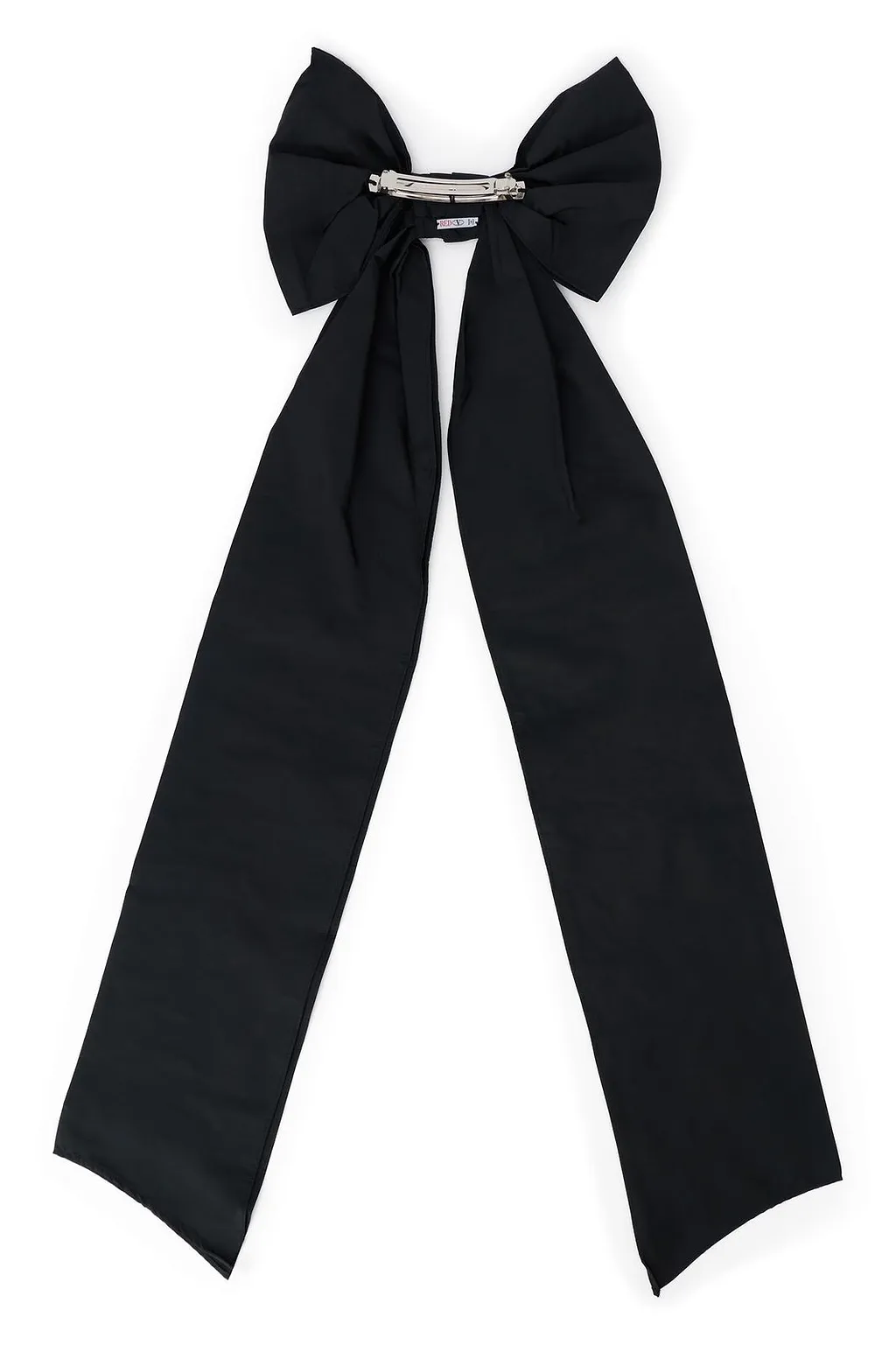 Redvalentino Satin Bow Hair Clip
