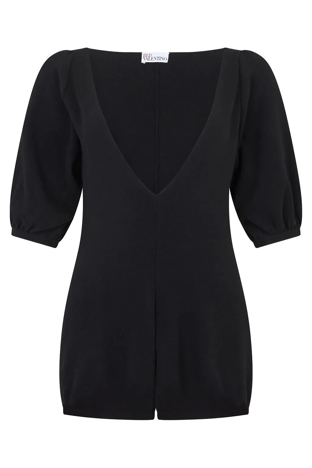 Redvalentino V-Neck Balloon Jumpsuit
