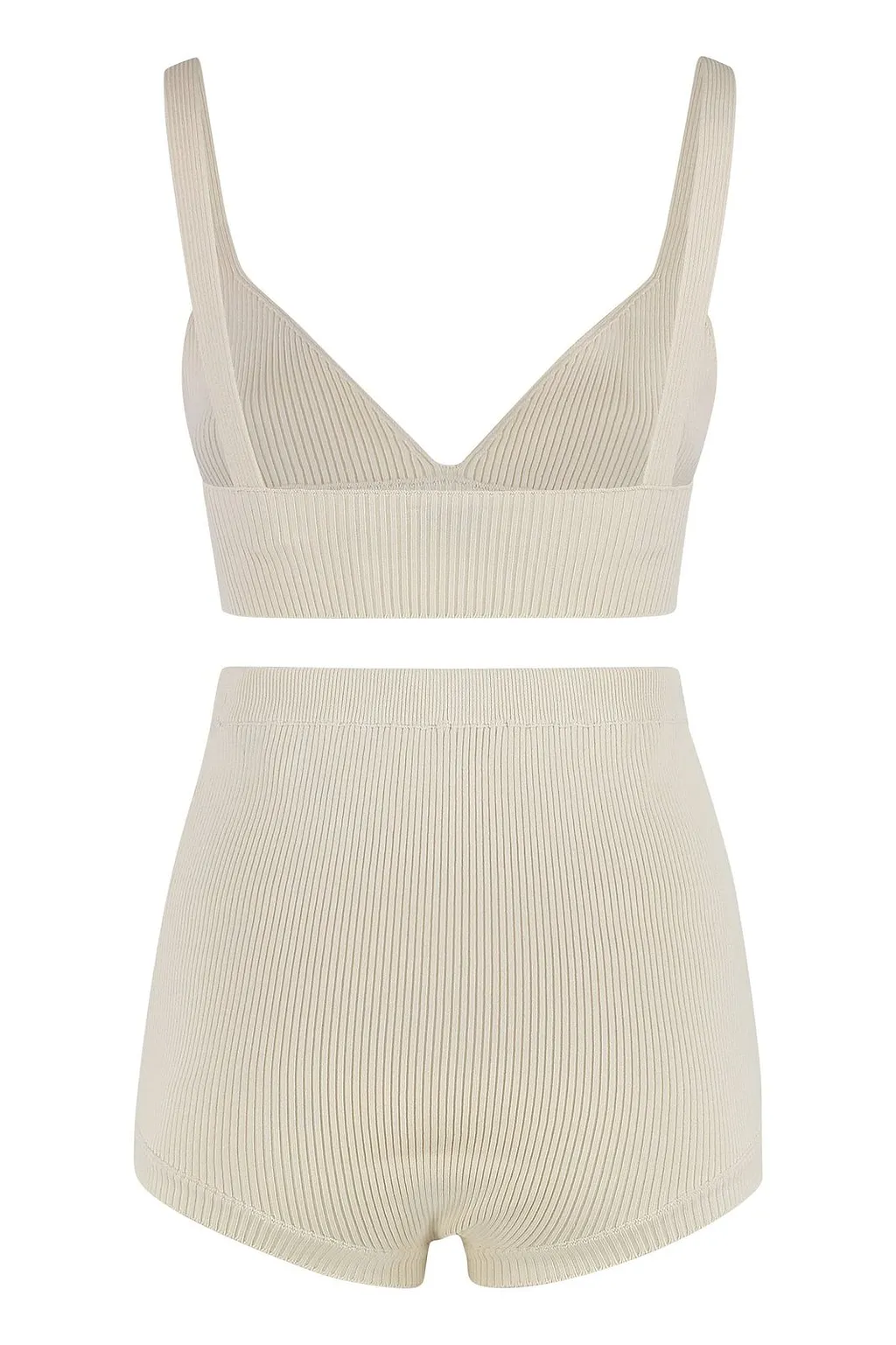 Redvalentino V-Neck Knitted Two-Piece Suit