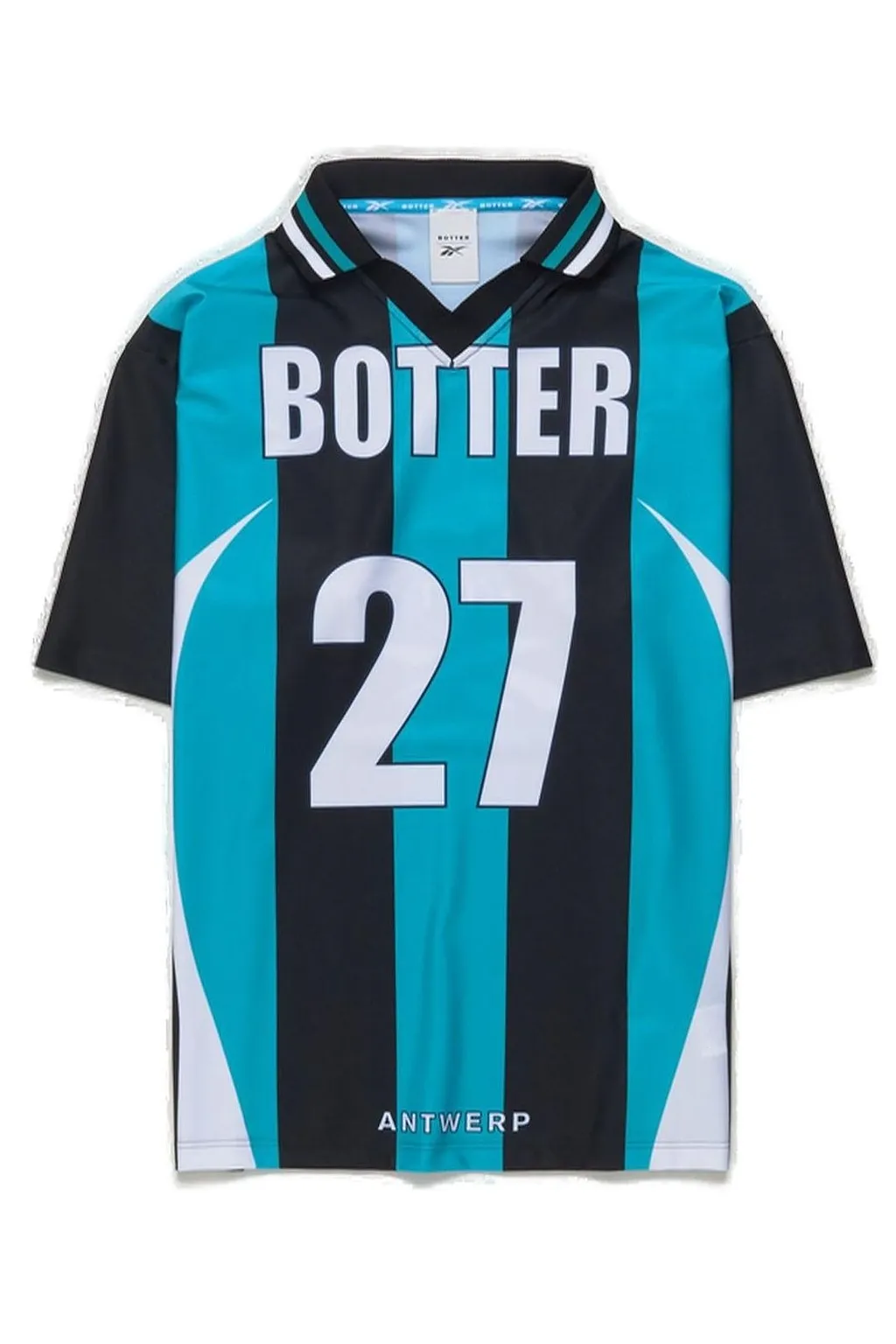 Reebok X Botter Reverse Soccer Striped T-Shirt