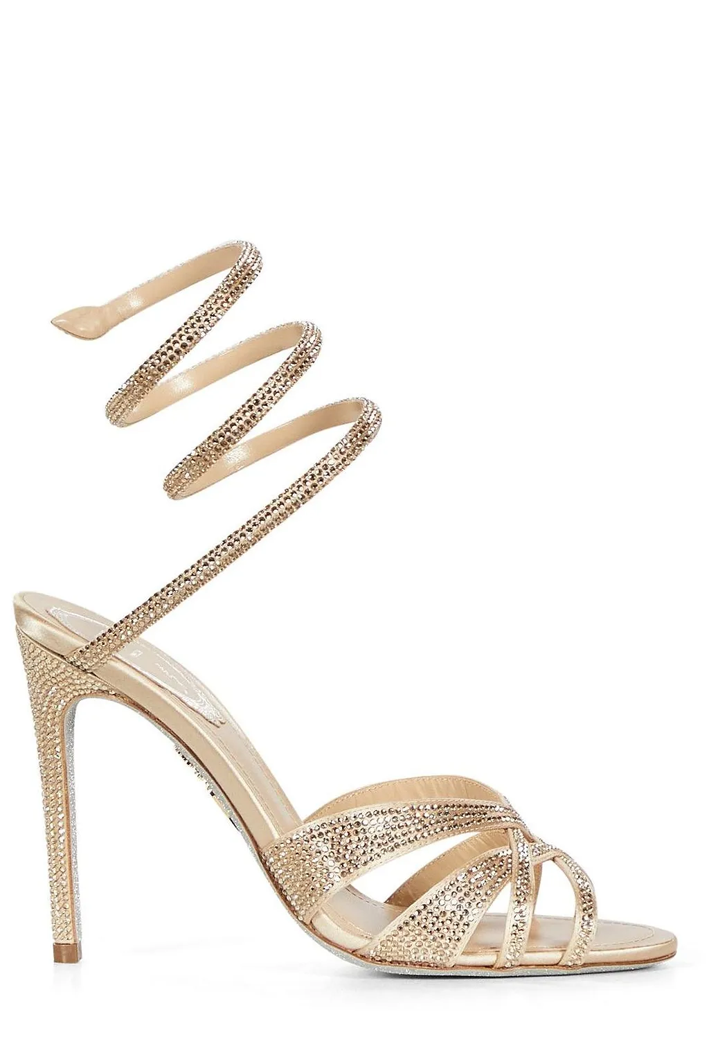 Rene Caovilla Dania Embellished Heeled Sandals