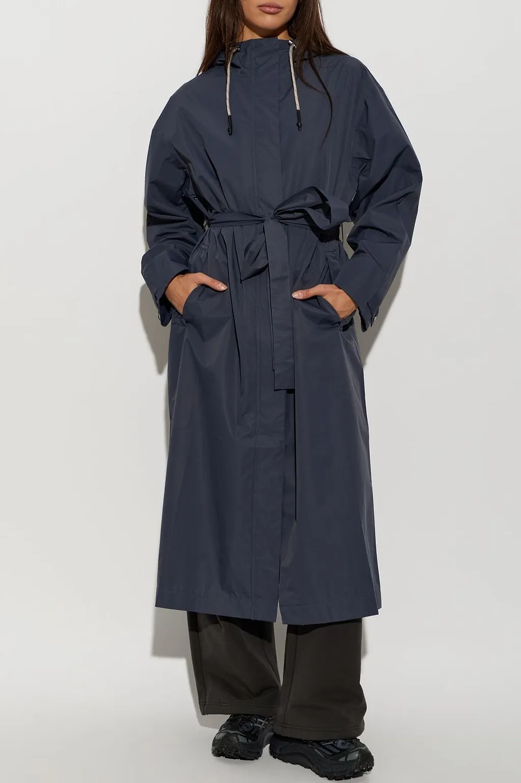 Rethinkit Studios Belted Hooded Coat