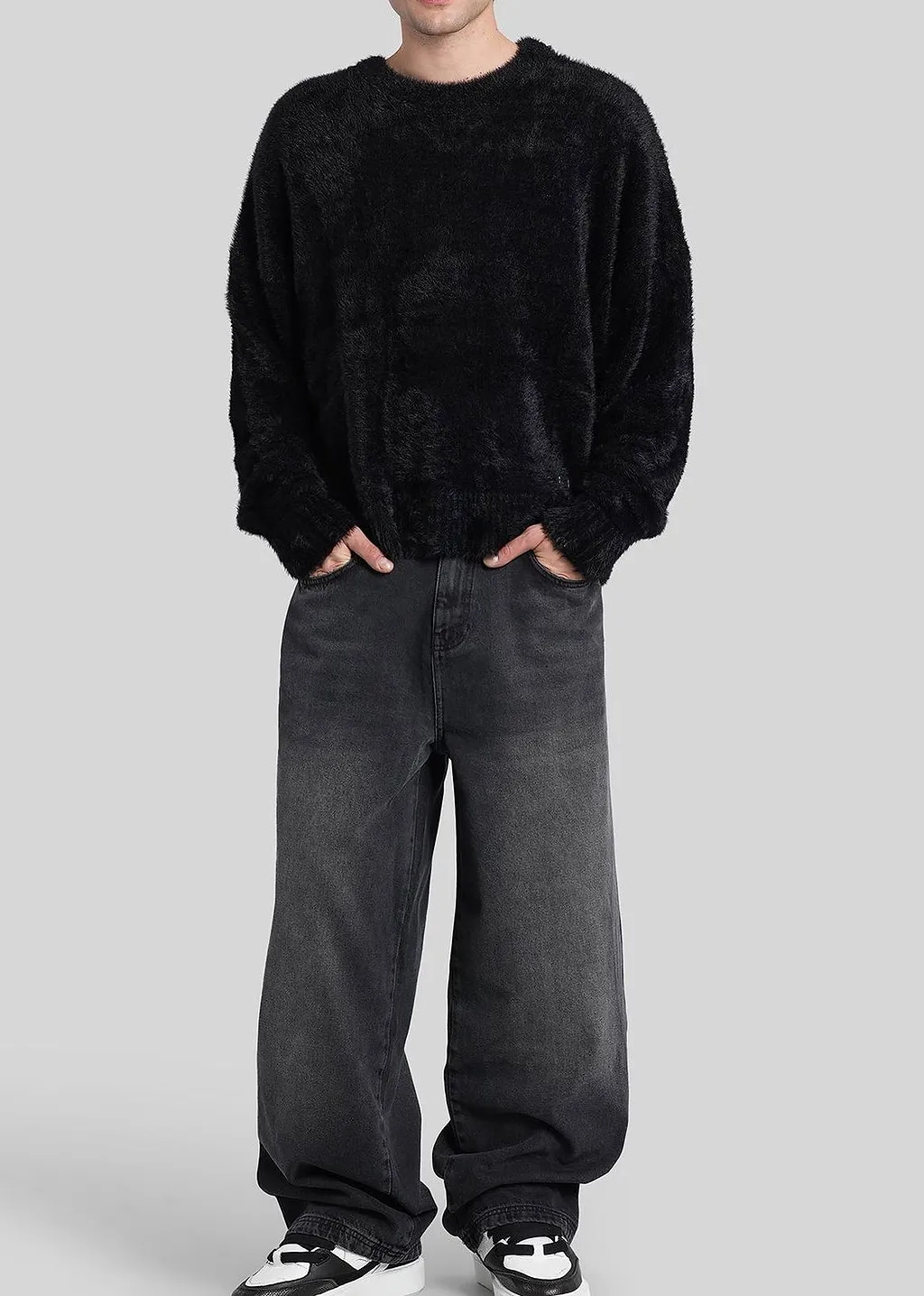 Reternity Essential Furry Knit Jumper