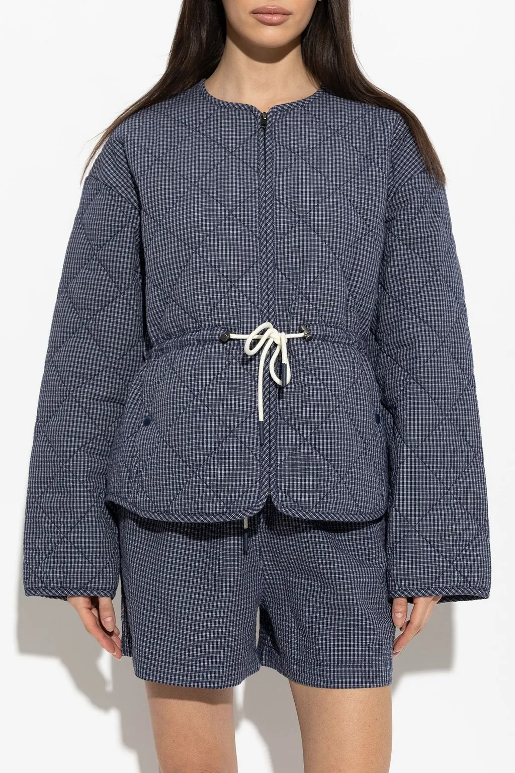 Rethinkit Studios Drawstring Quilted Jacket