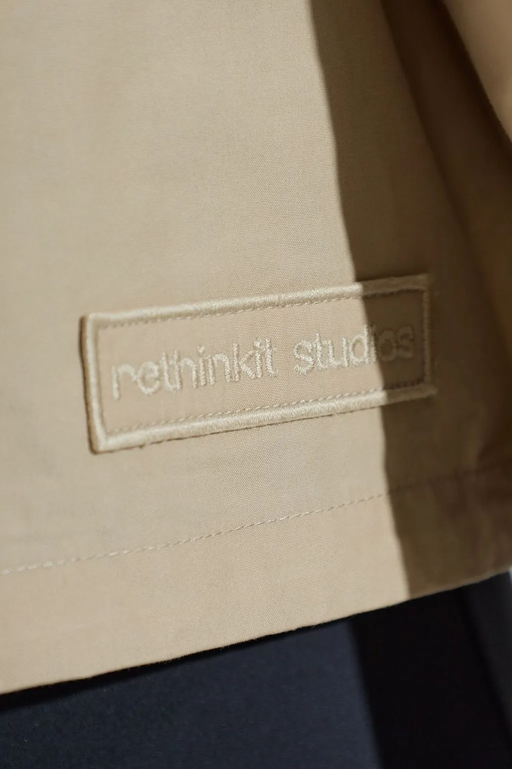 Rethinkit Studios Contrast Collar Logo Shirt