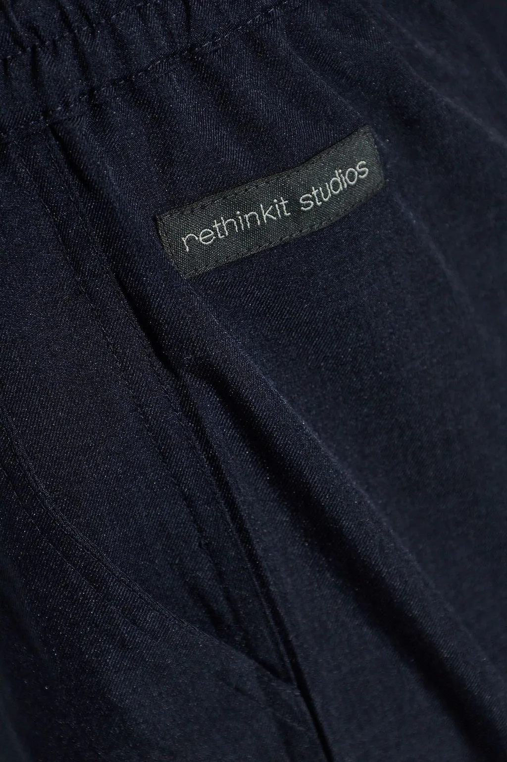 Rethinkit Studios Elastic-Waist Logo Pants